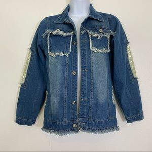 Alisa Style. Jean Jacket. Ladies Size Small